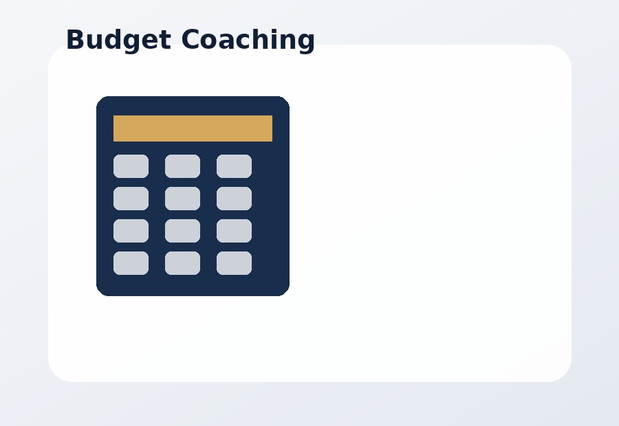 Budget coaching